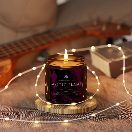 Mystic Flame By Triquetra Candles