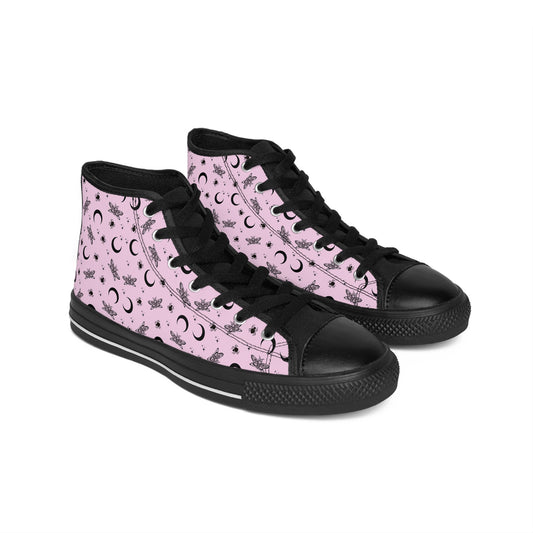 Pink Goth Women's Classic Sneakers