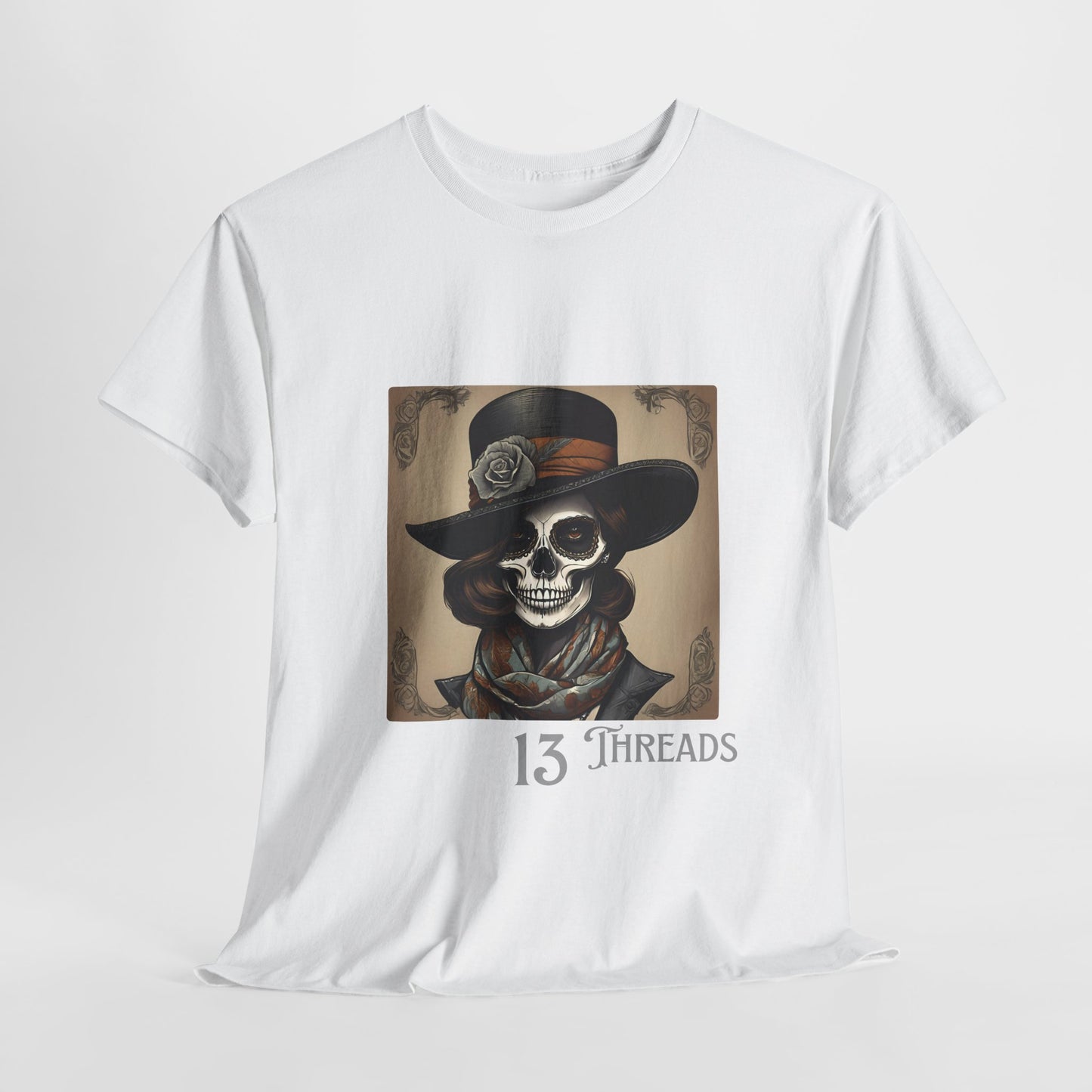 Female Outlaw Skull T-shirt