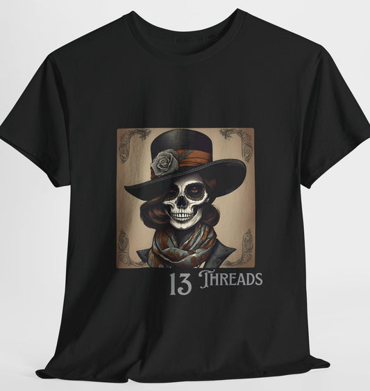 Female Outlaw Skull T-shirt