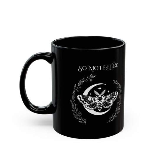 So Mote It Be Black Mug (11oz)