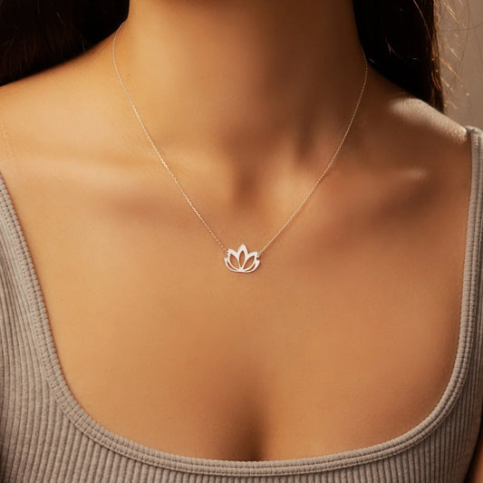 Lotus Flower Necklace