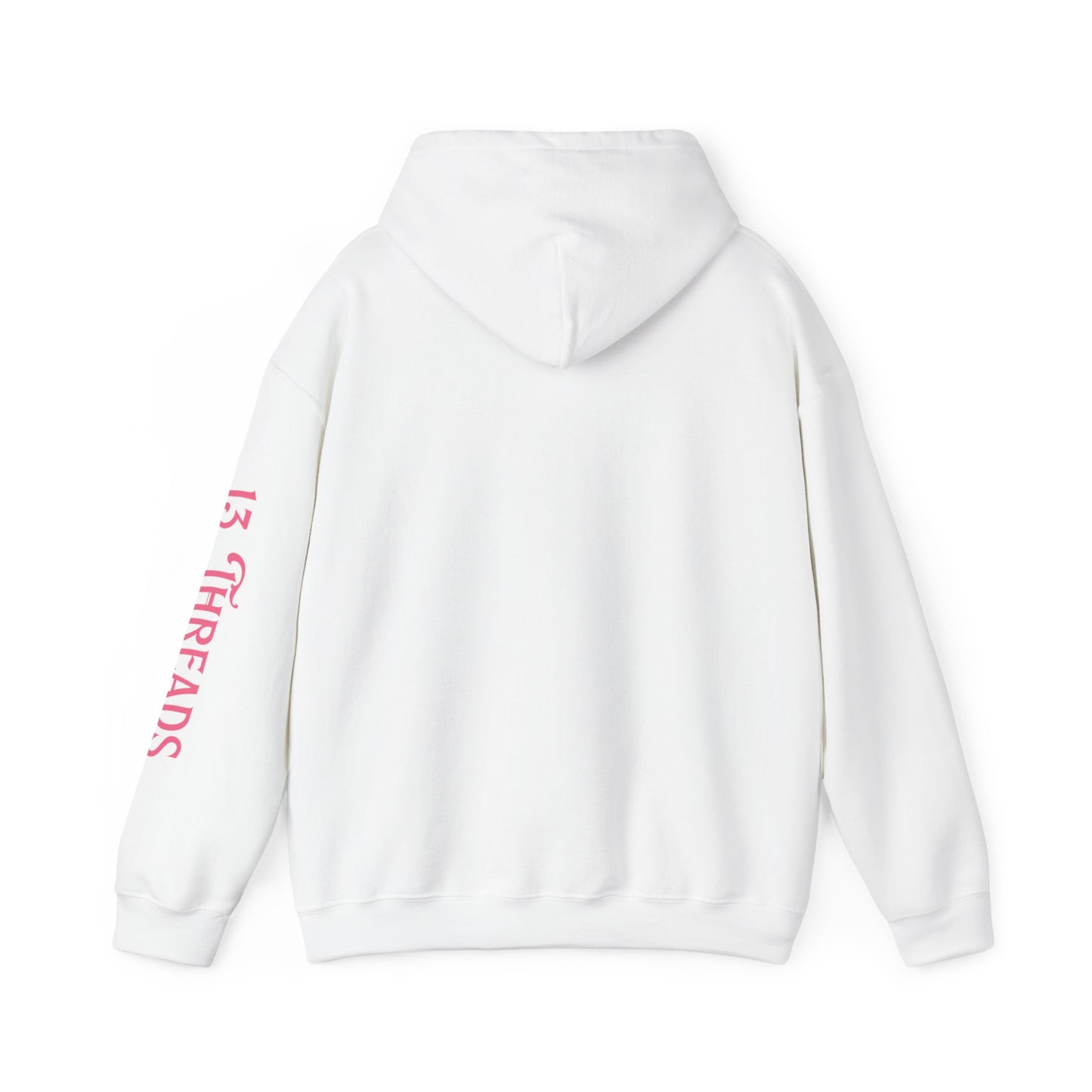 Pink Cue Ball 13 Threads Branded Hoodie