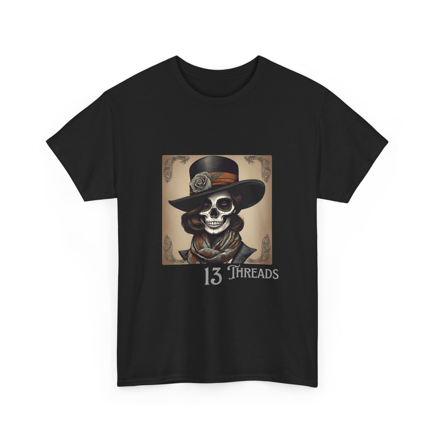 Female Outlaw Skull T-shirt