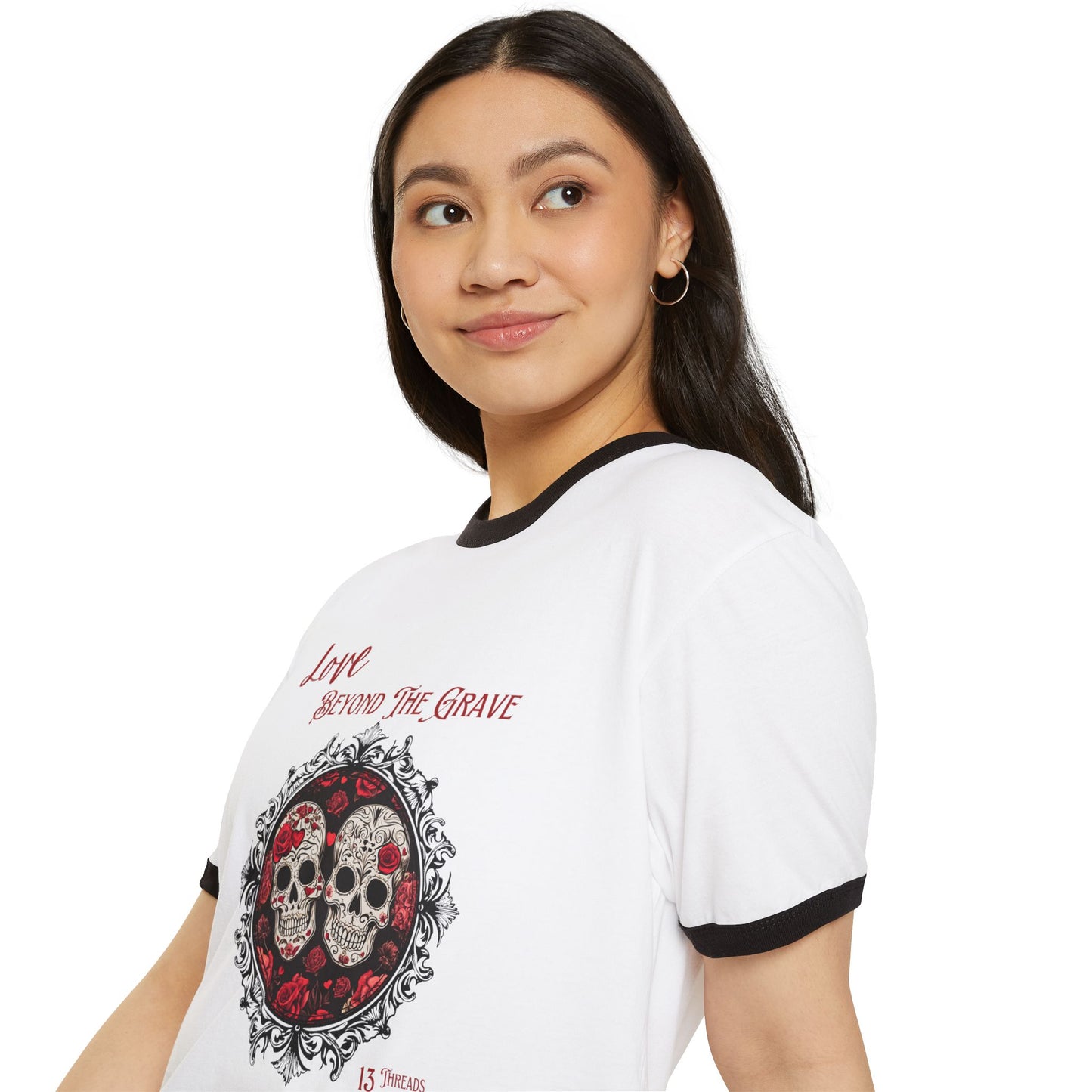 Love Beyond The Grave Ringer Tee