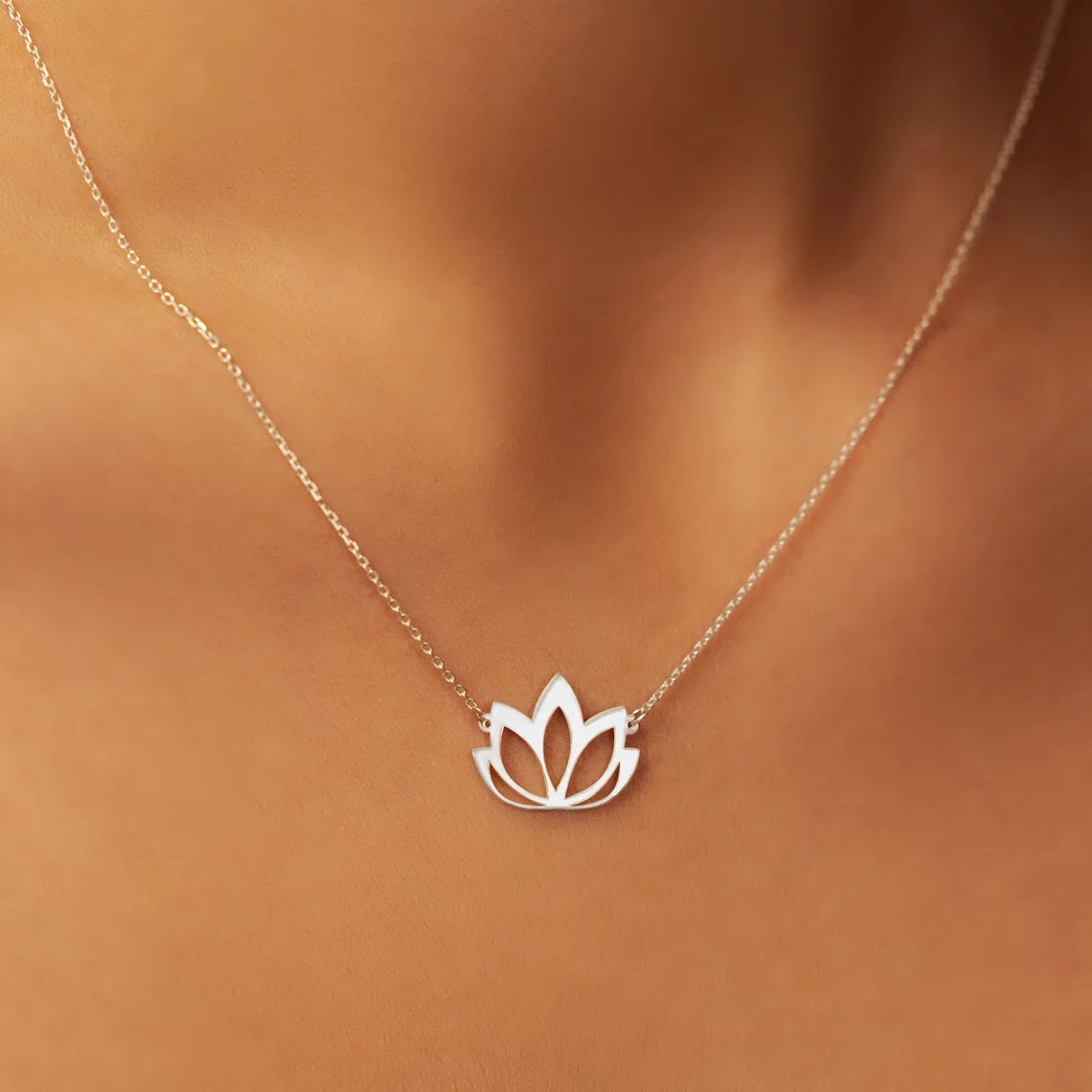 Lotus Flower Necklace