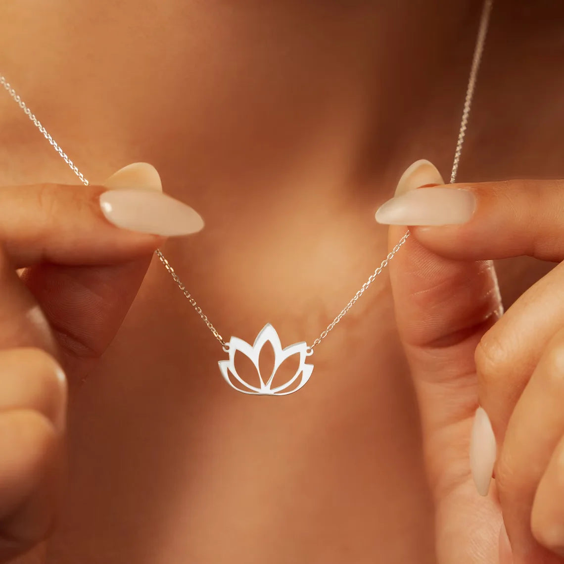Lotus Flower Necklace