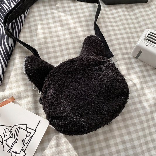 Gothic Black Cat Shoulder Bag
